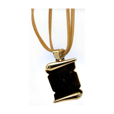 Medalla pergamino de oro 18k 2